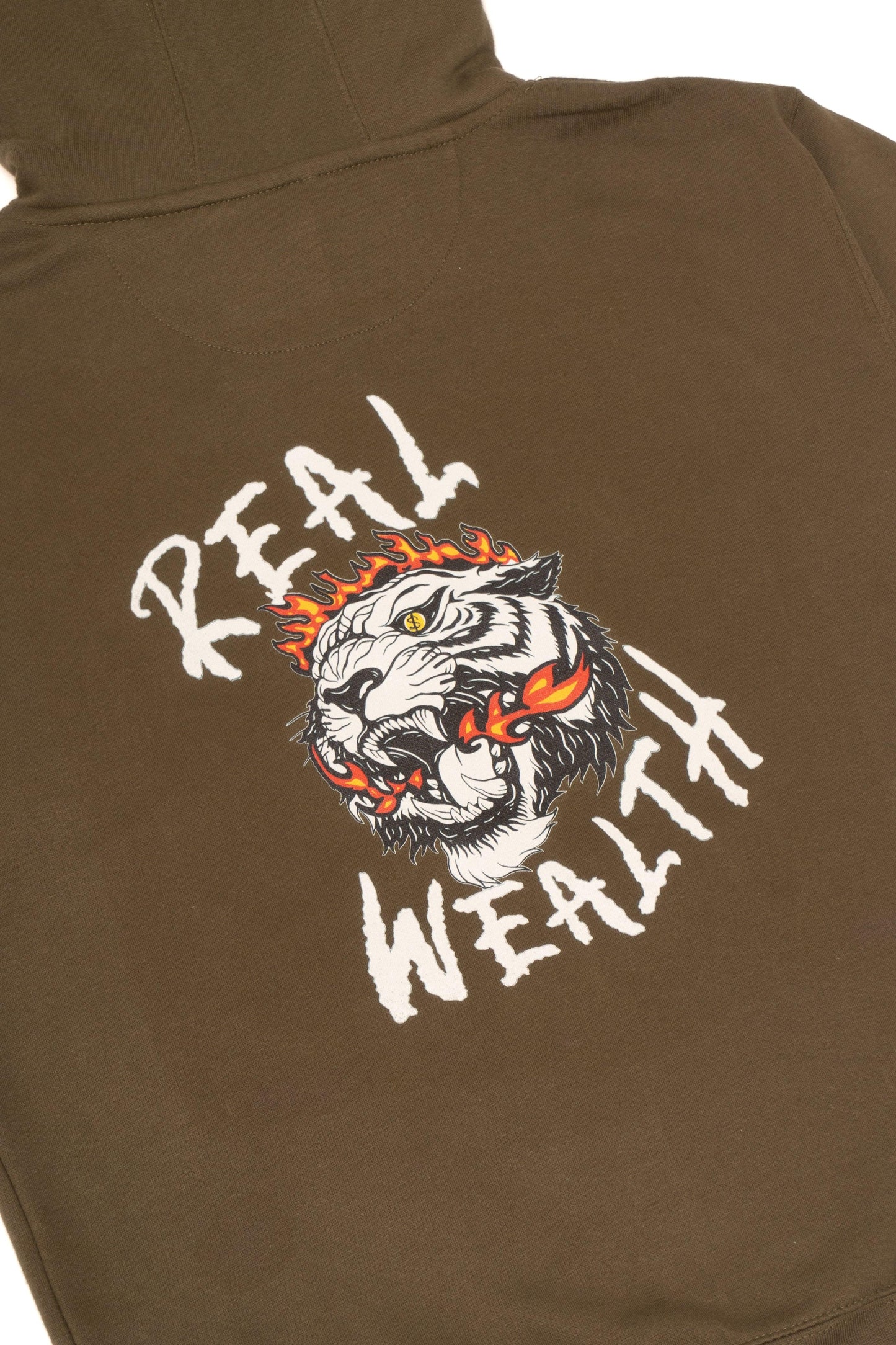 Trailblazer Hoodie - Military Green - Real Wealth Club