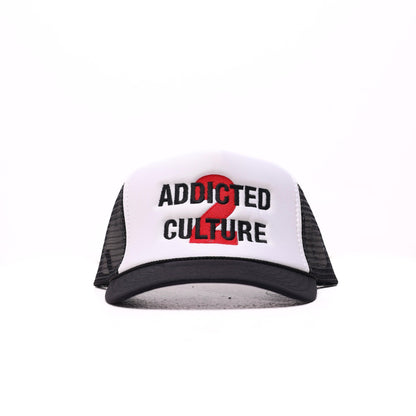 Signature “Addicted 2 Culture” Trucker Hat - Real Wealth Club
