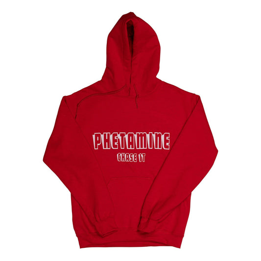 "Red" "Chase It" Hoodie - Real Wealth Club
